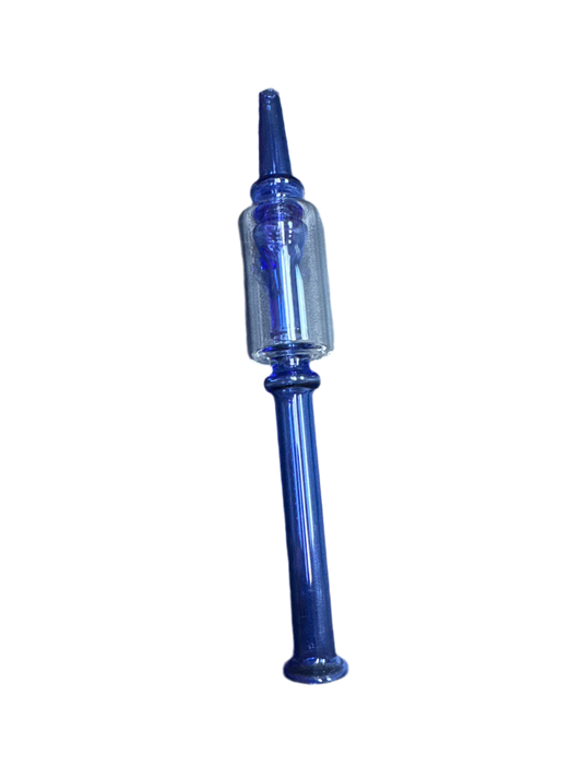 Glass Nectar Straw - Purple
