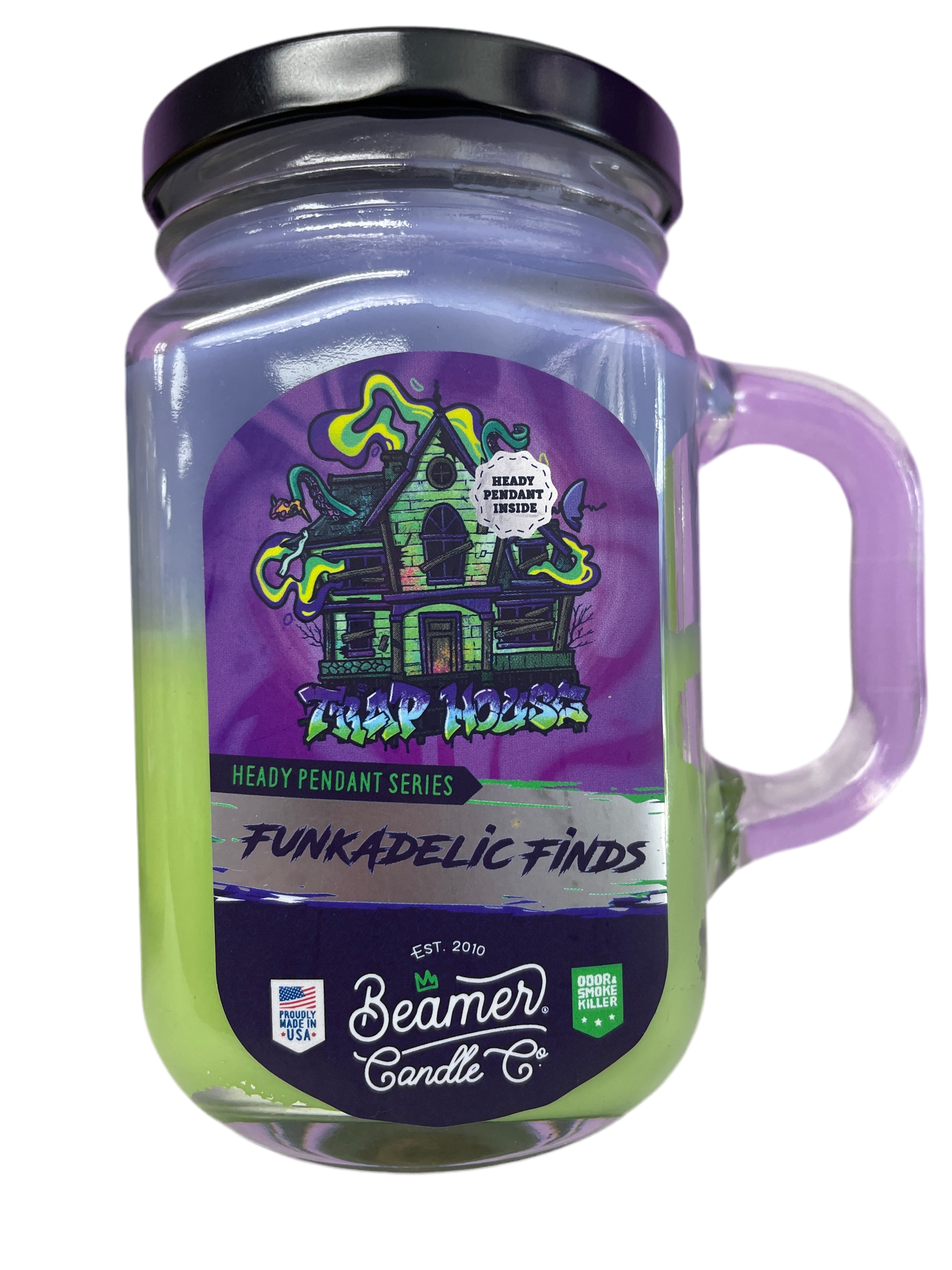 Beamer Candle Co - 12oz - Funkadelic Finds Series - Trap House