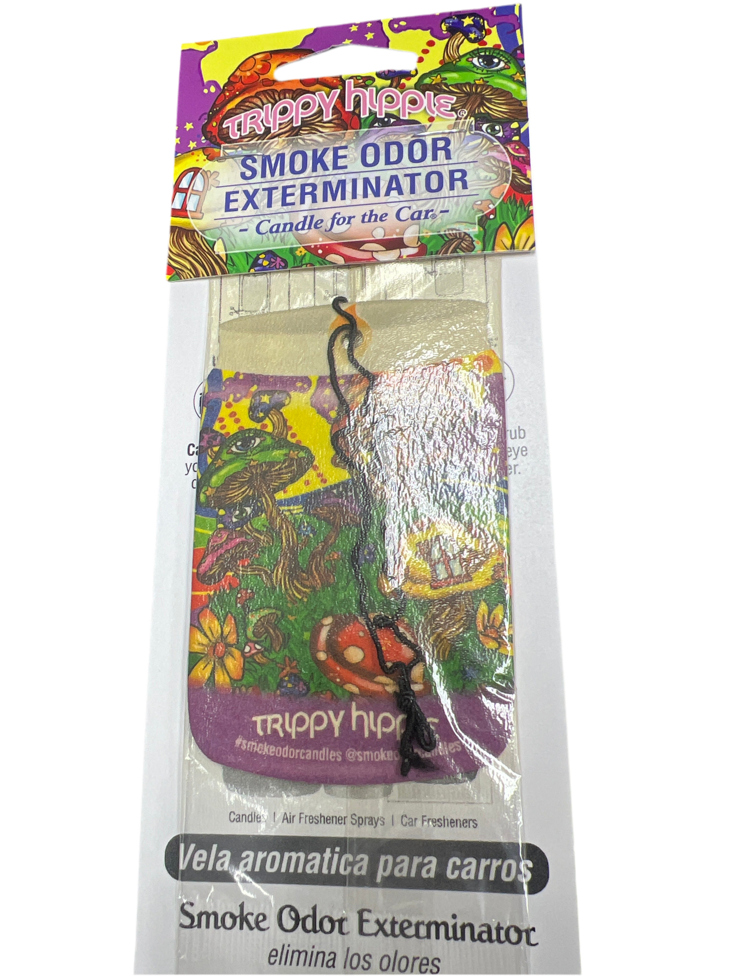 Smoke Odor Exterminator Car Air Freshener - TRIPPE HIPPIE