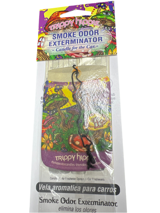 Smoke Odor Exterminator Car Air Freshener - TRIPPE HIPPIE