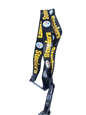 Black Steelers Lanyard