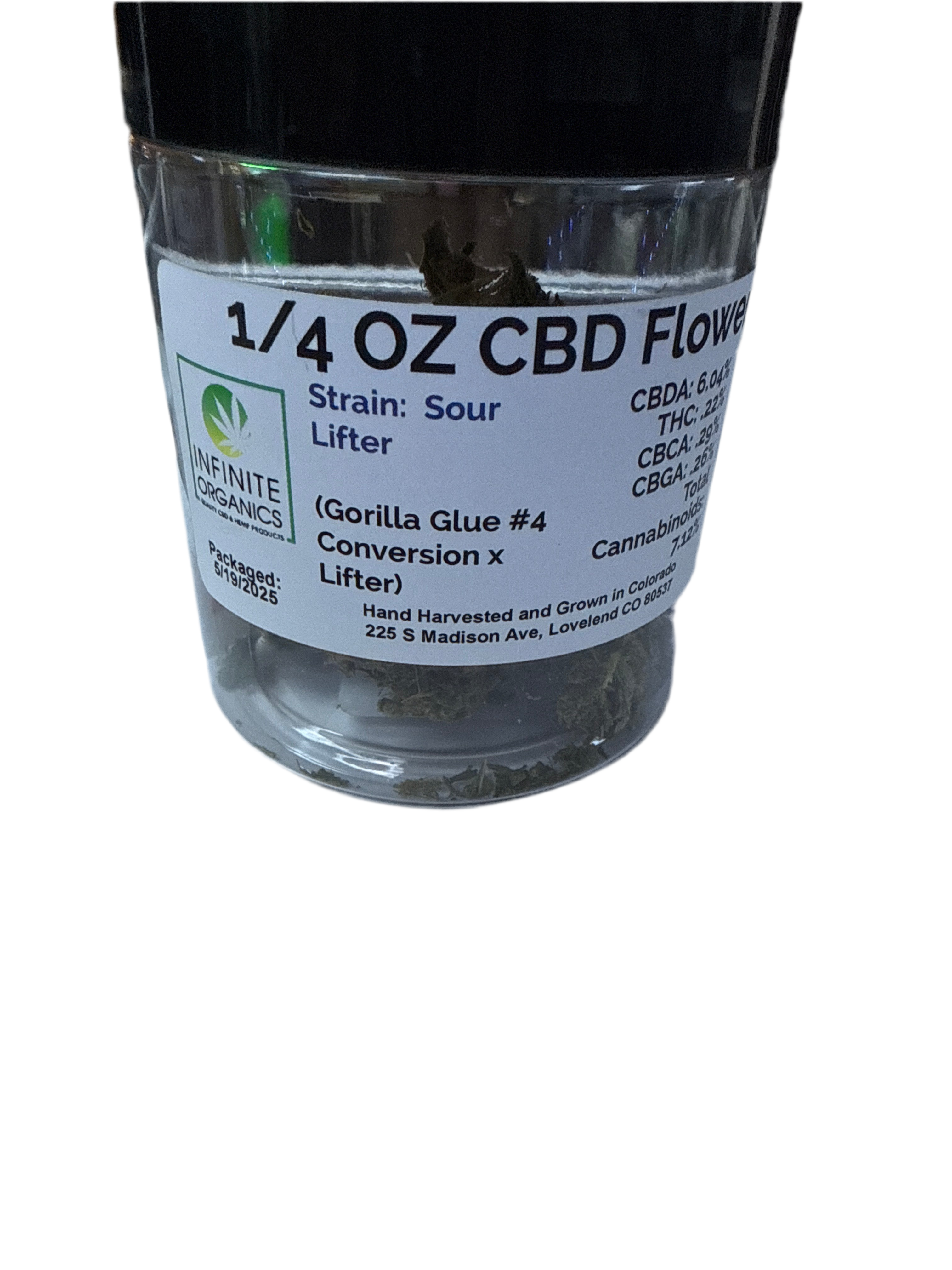 1/4 oz CBD Flower Sour Lifter