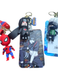Anime Character Keychain ID Card Holder