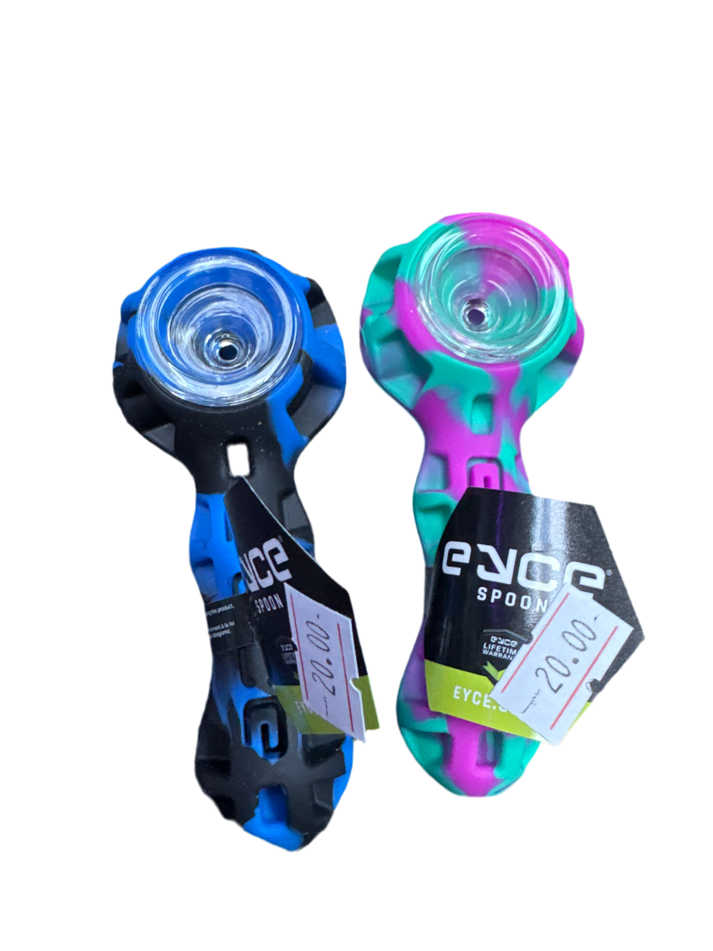Eyce Spoon (Silicone Hand Pipe w Glass Bowl)