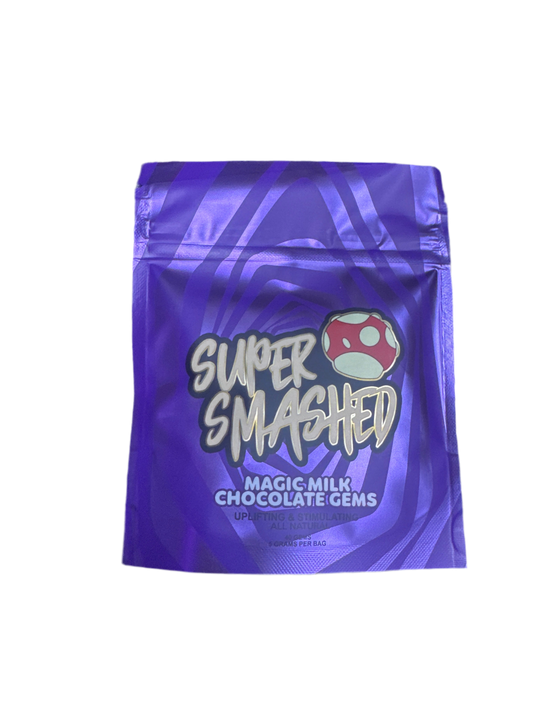 Super Smashed - Magic Milk Chocolate Gems - 40ct 5G per bag