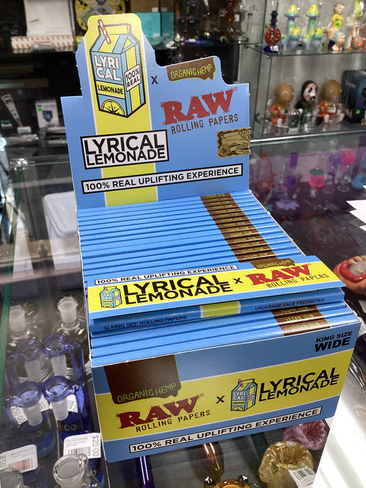 Raw x Lyrical Lemonade - Uplifting King Size Wide Papers