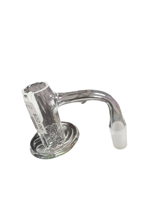 Faceted Blender Quartz Banger - 14mm