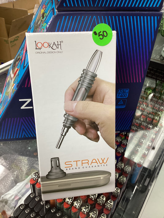 Lookah Straw - Nectar Collector Kit - Silver