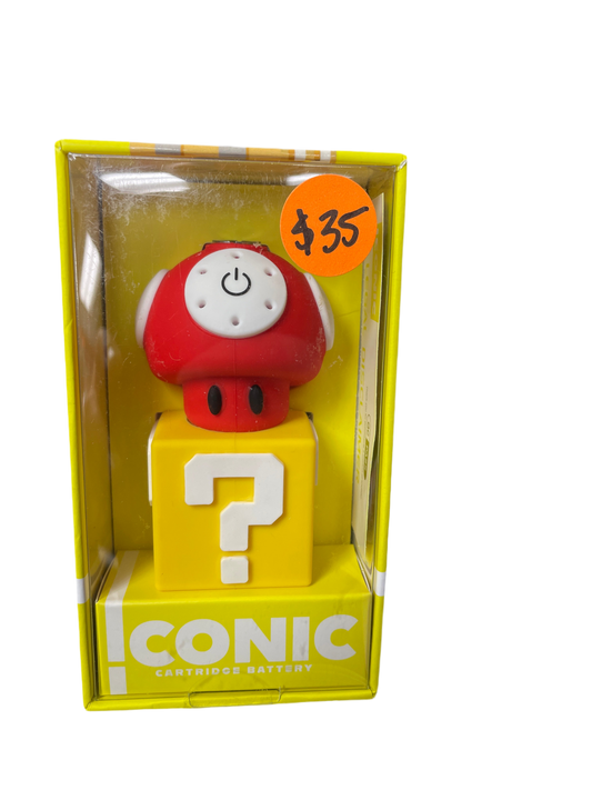 Iconic Mario Mushroom 510 Thread Battery - Red