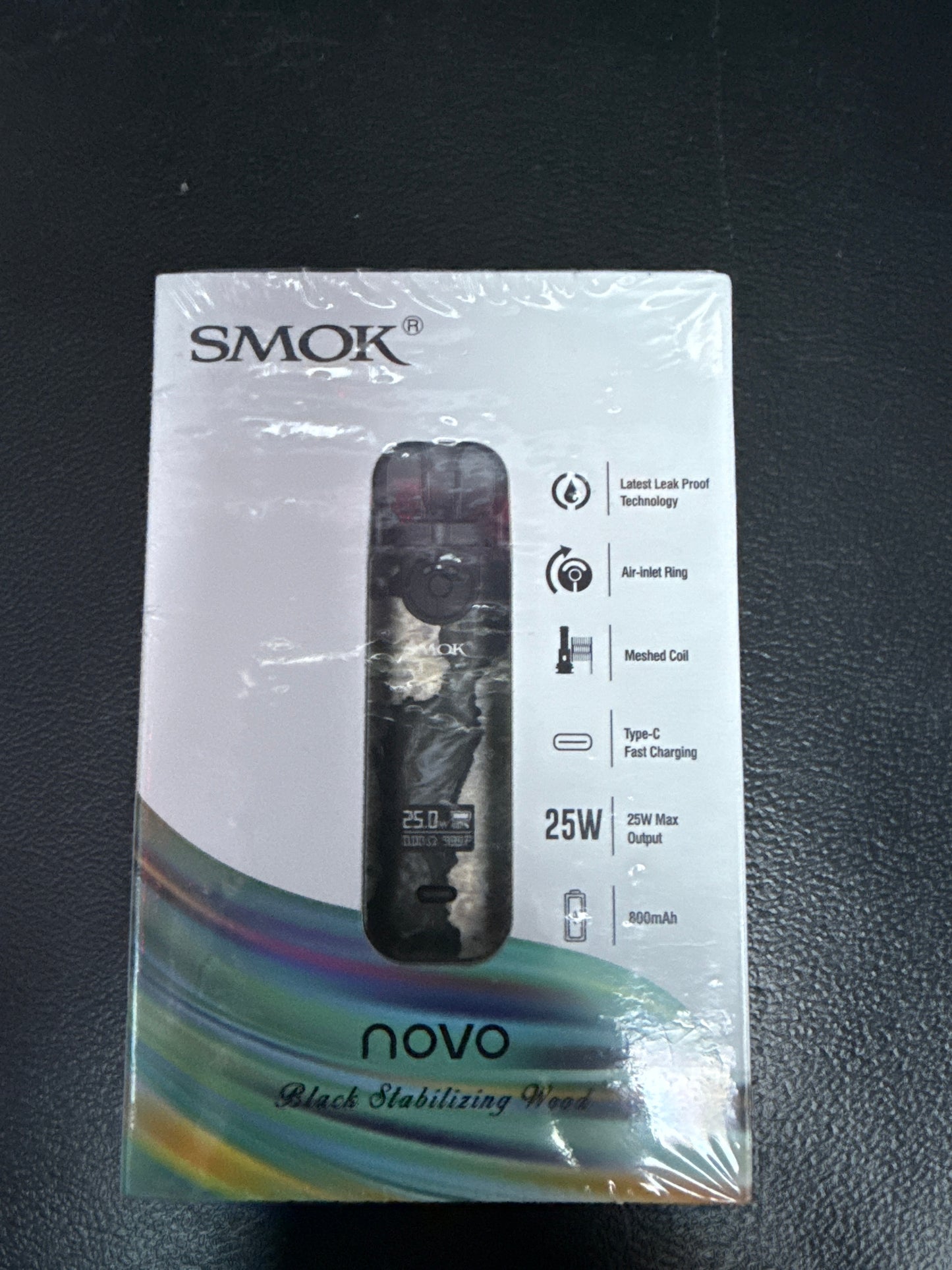 SMOK novo Black Stabilizing Wood