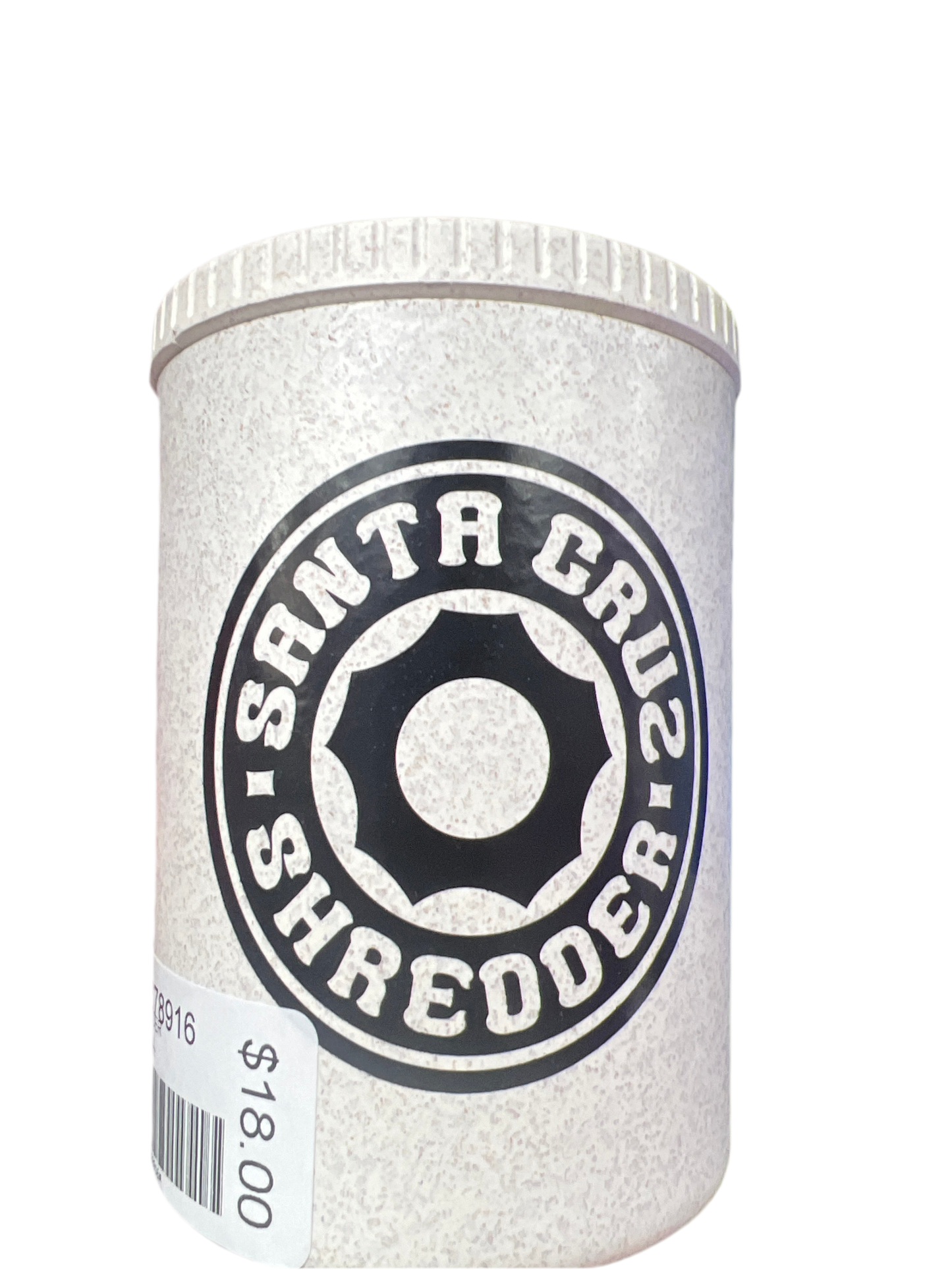 Santa Cruz Shredder Stash Jar - Eggshell