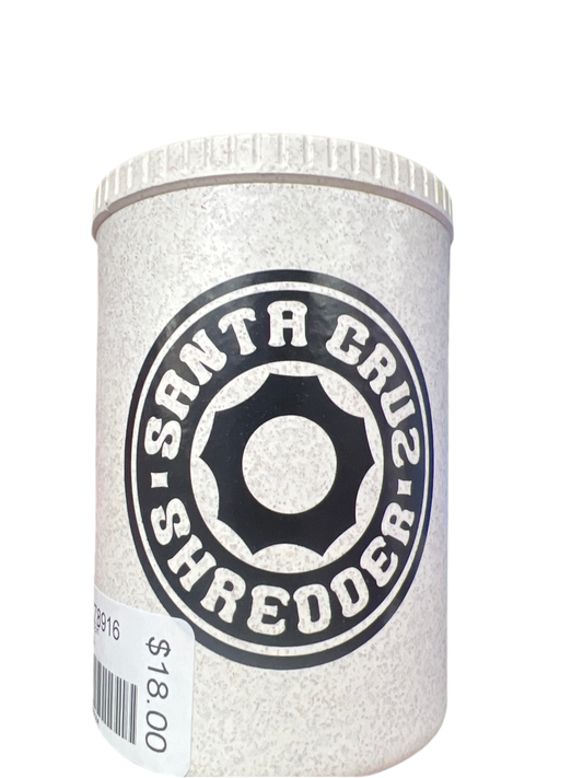 Santa Cruz Shredder Stash Jar - Eggshell