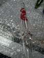 Red “love” steamroller pipe