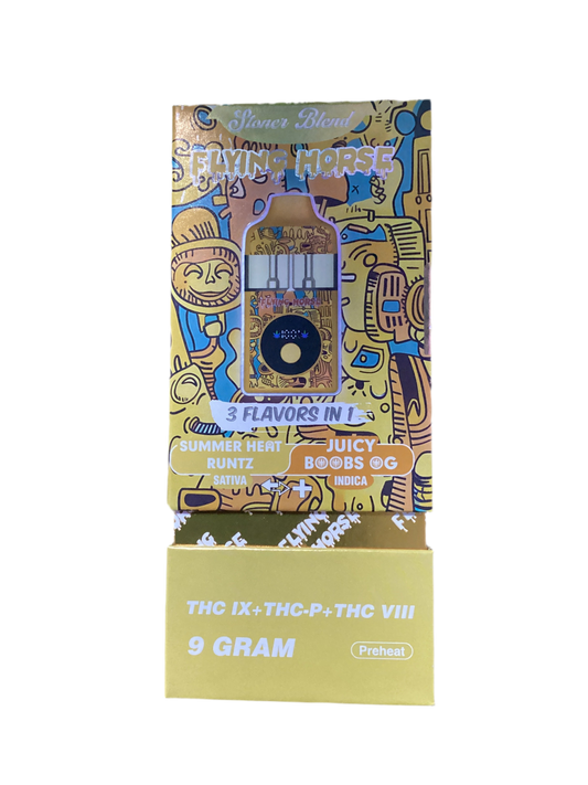 Flying Horse 3 Flavors in 1 - Summer Heat Runtz/ Juicy Boobs OG
