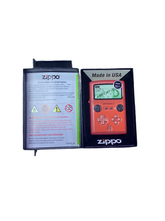 Gaming Design Limited Time Zippo