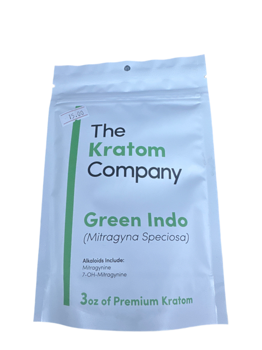 TheKratomCompany- Green Indo - Kratom Powder - 3oz