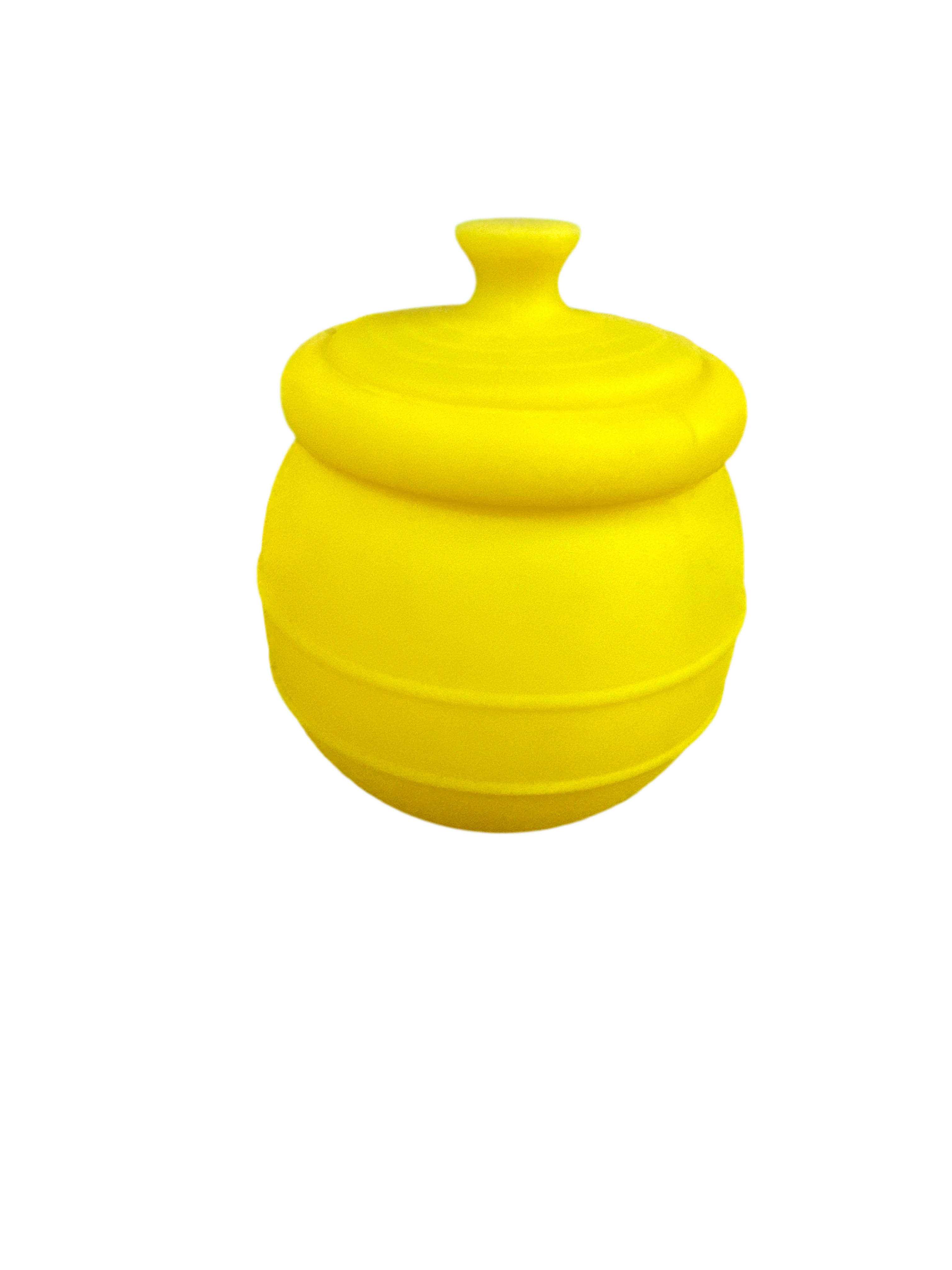 Silicone Honey Pot - Yellow