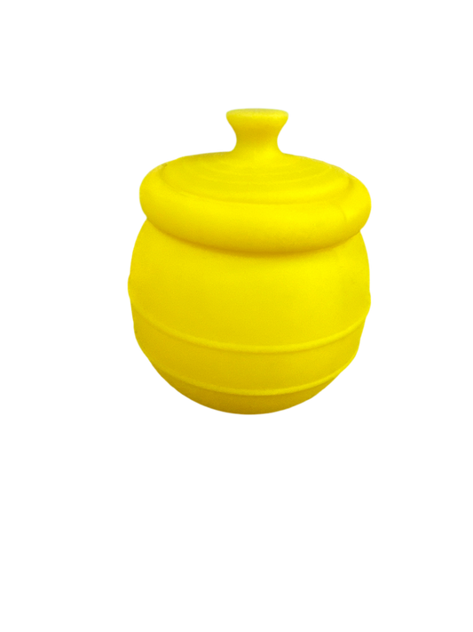 Silicone Honey Pot - Yellow