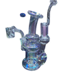 Pearlescent Mini water rig with Gemstone Decal