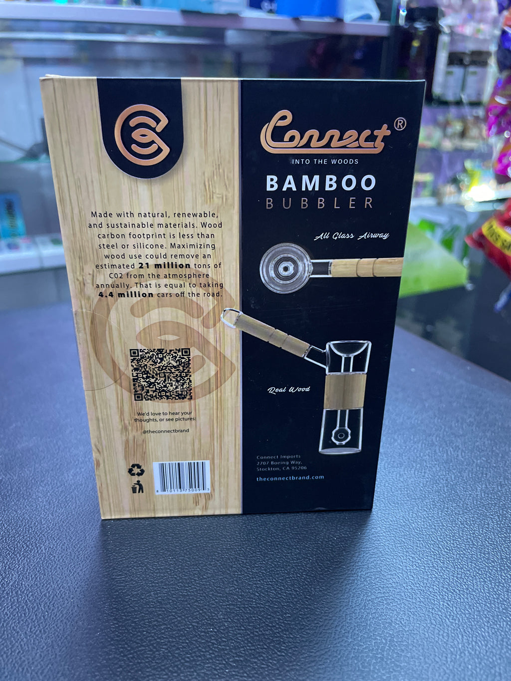 Connect Bamboo Bubbler