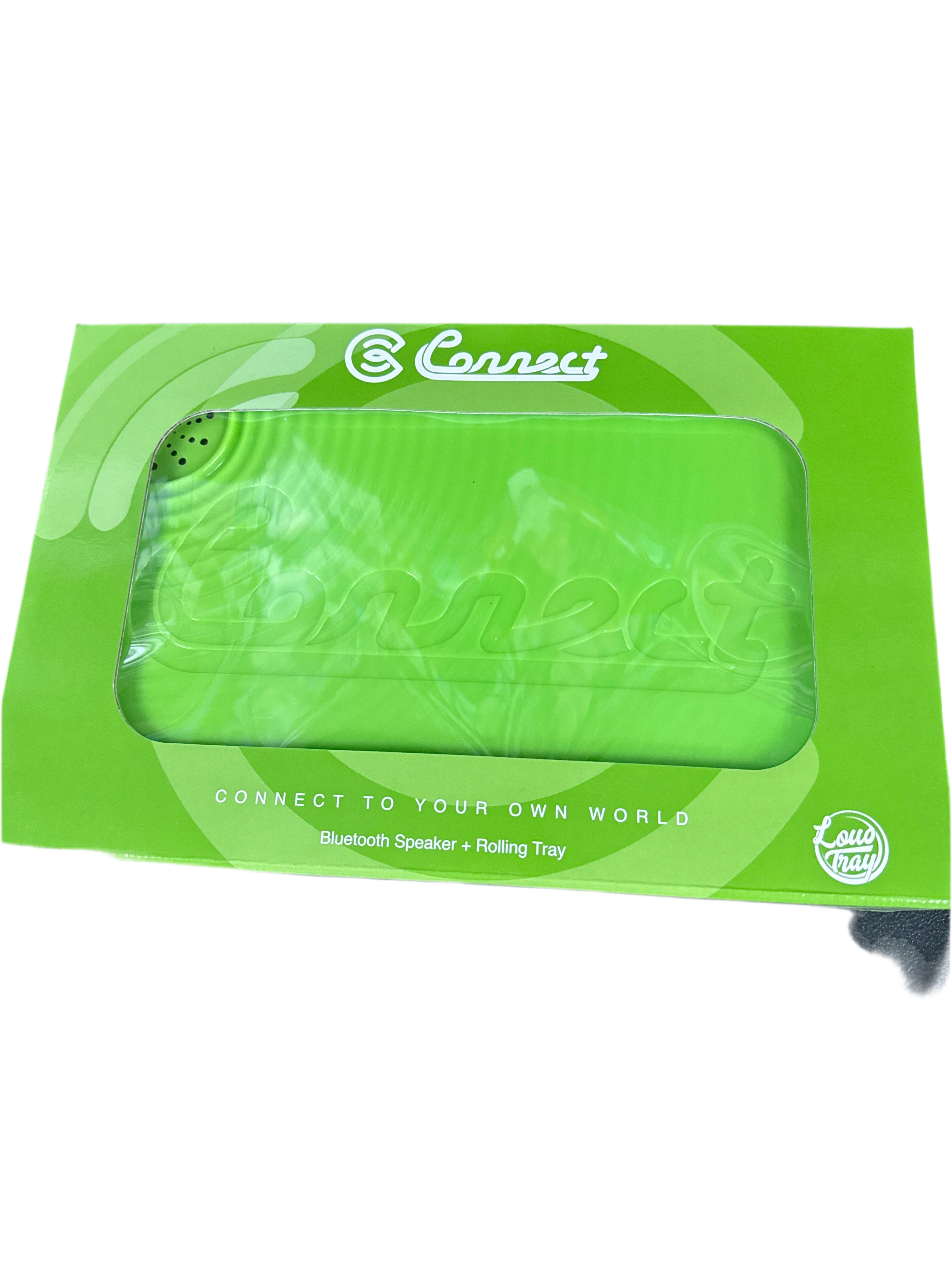 Connect Bluetooth rolling tray - green