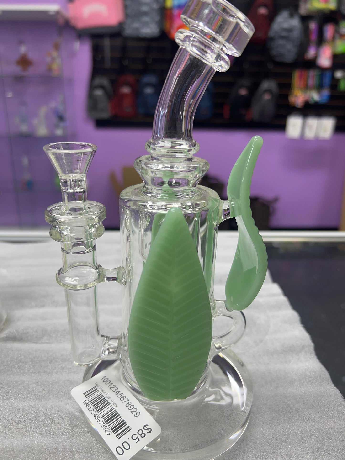 Leaf Water Pipe -Green