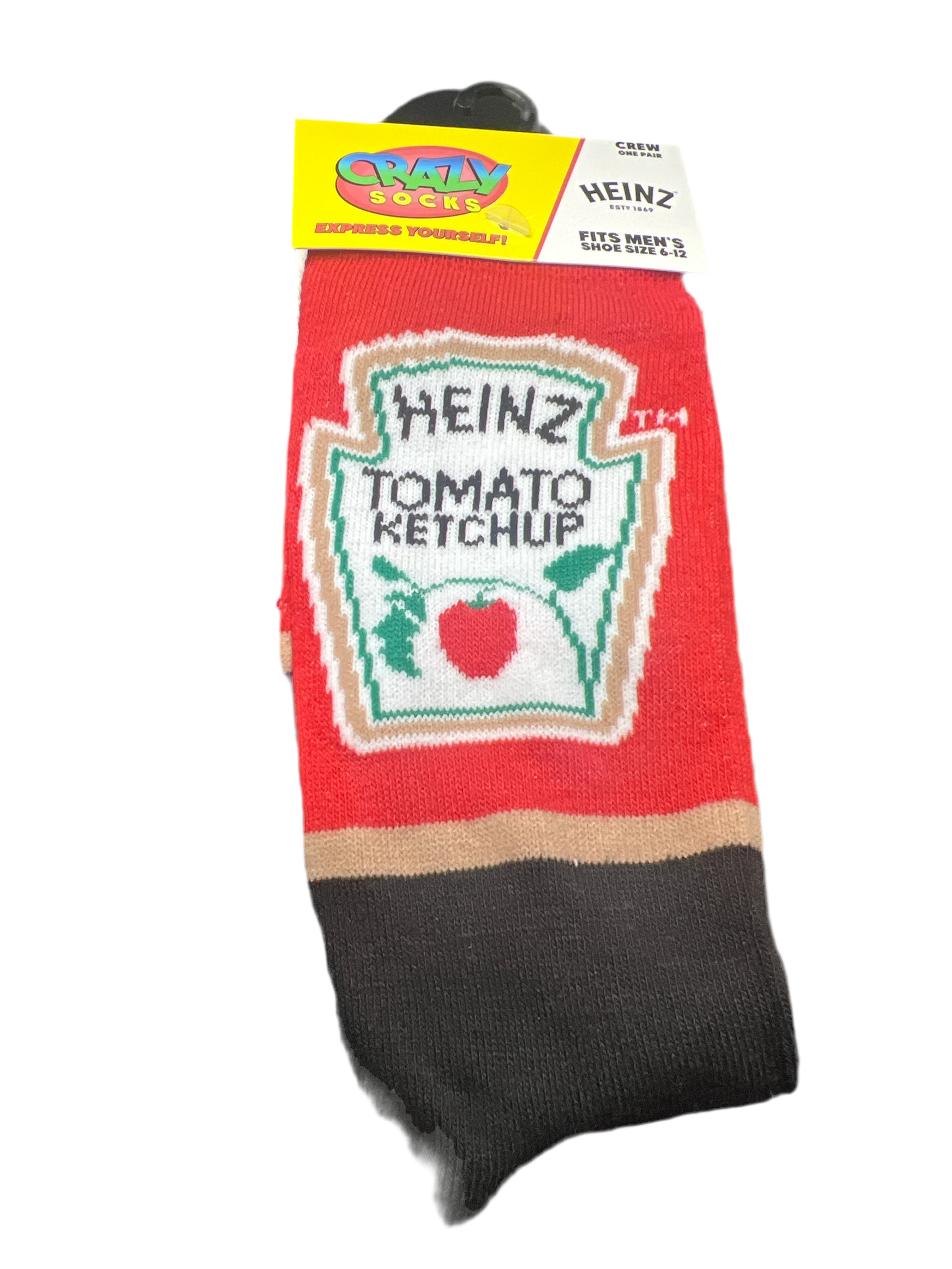 Crazy Socks - Heinz Ketchup