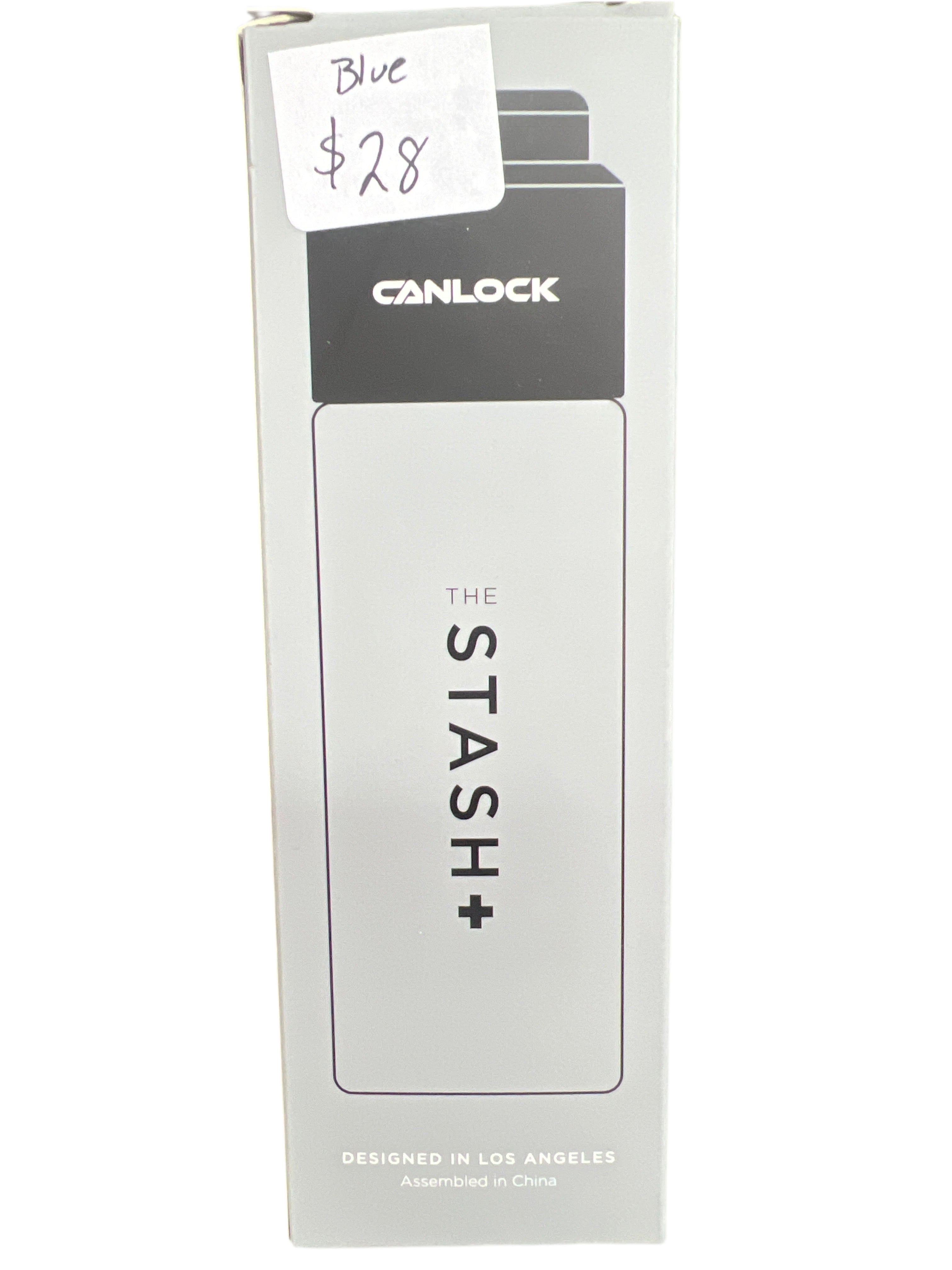 Canlock The Stash+ Large Airtight Stash Jar with Pump- Blue