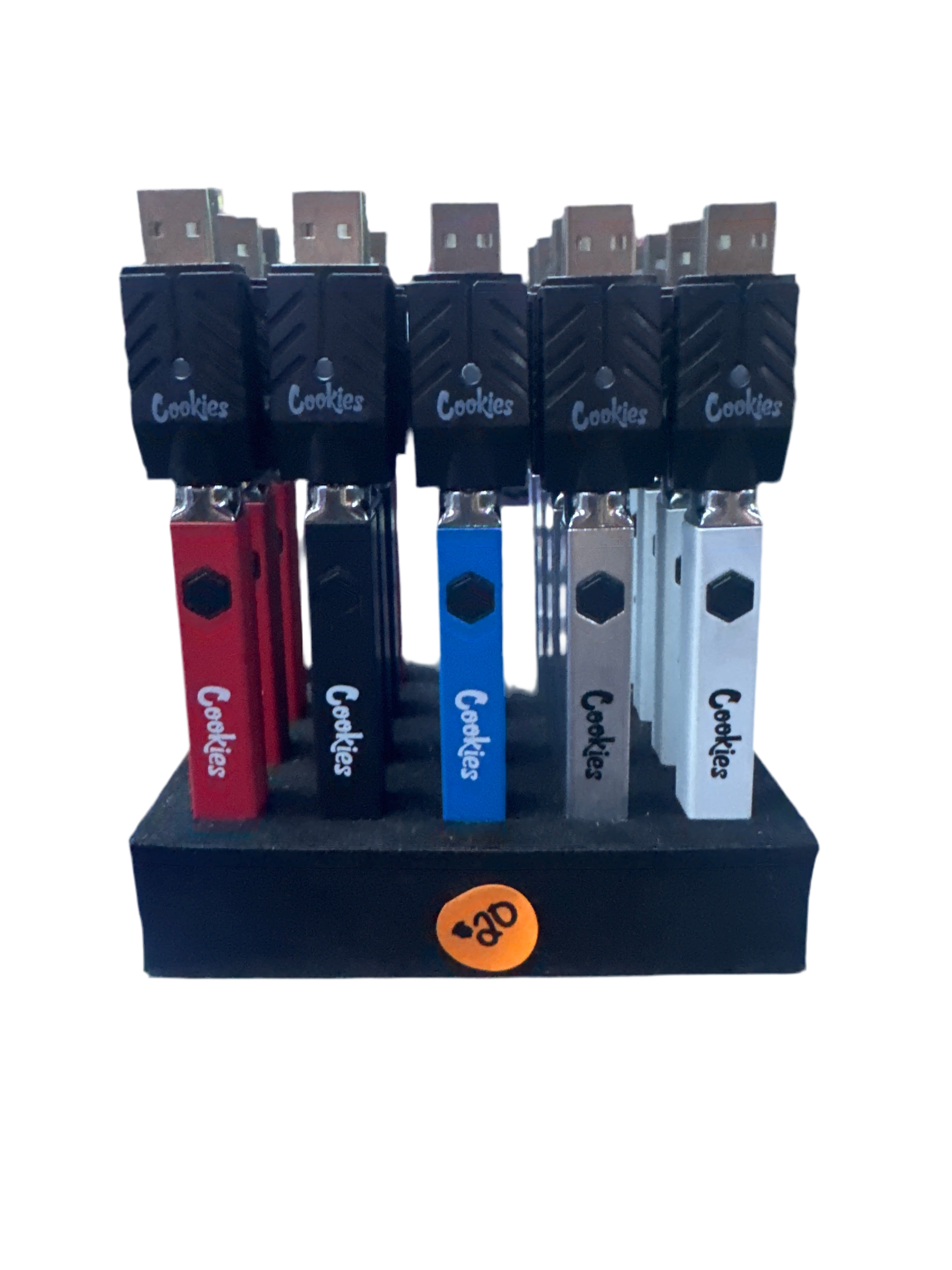 COOKIES Square Vape Pen Battery (510 Thread) with Charger -Assorted Colors