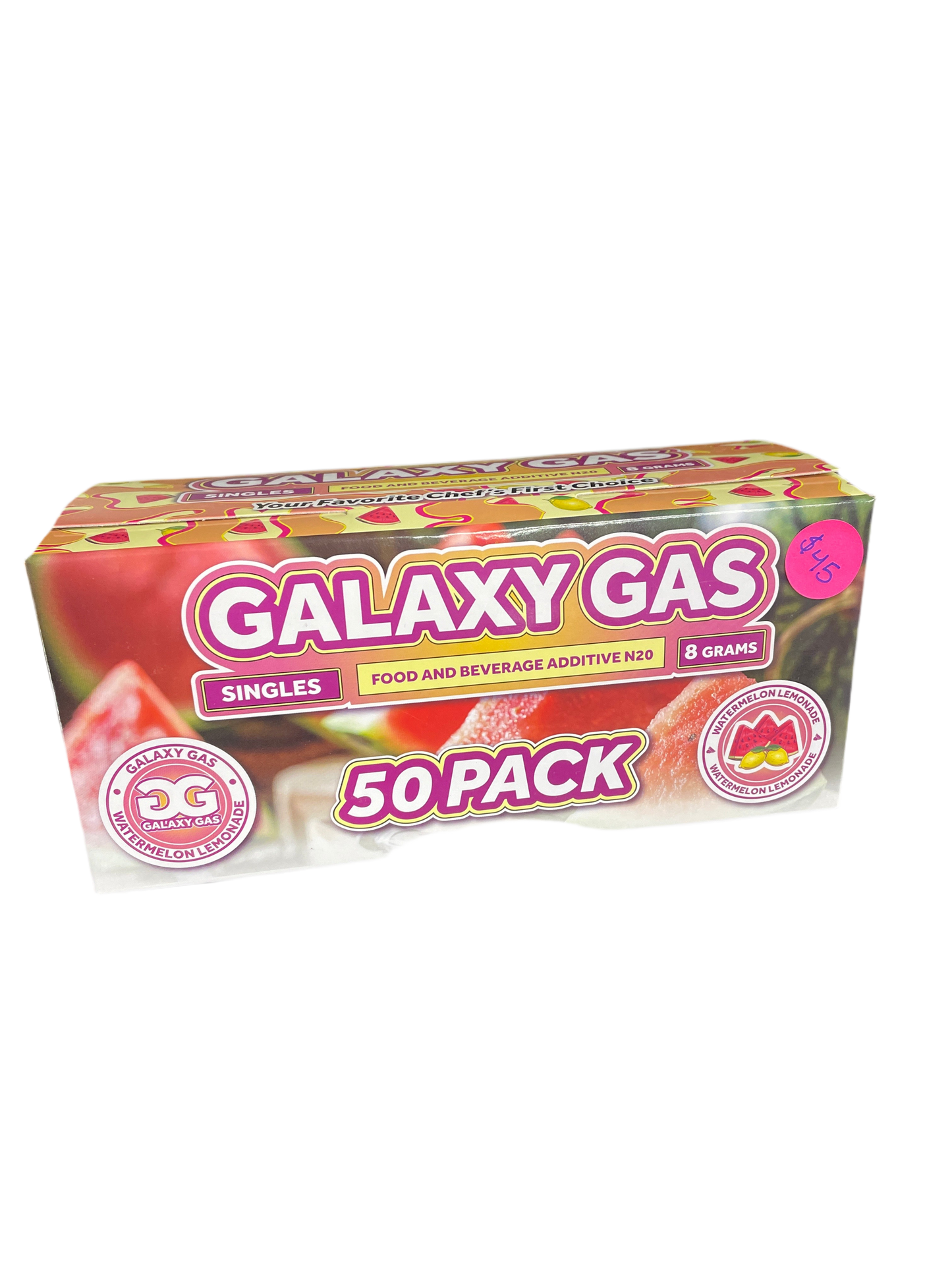 Galaxy Gas Food & Beverage N20 - 50 Singles - Watermelon Lemonade