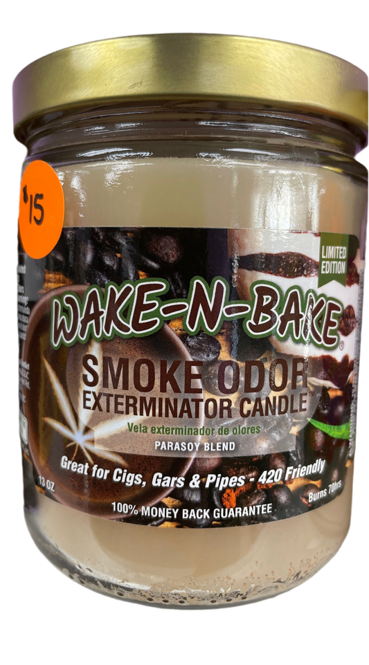 Smoke Odor Exterminator Candle 13oz - Wake-N-Bake Coffee Bean