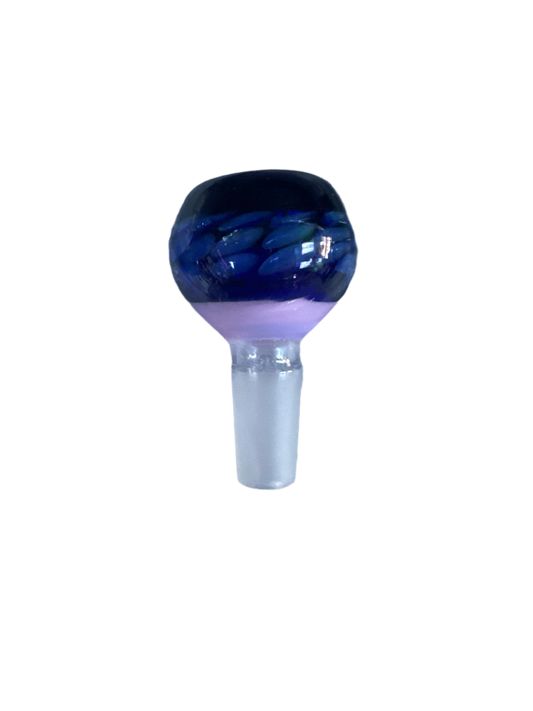Purple w/Light Blue Decal Bowl