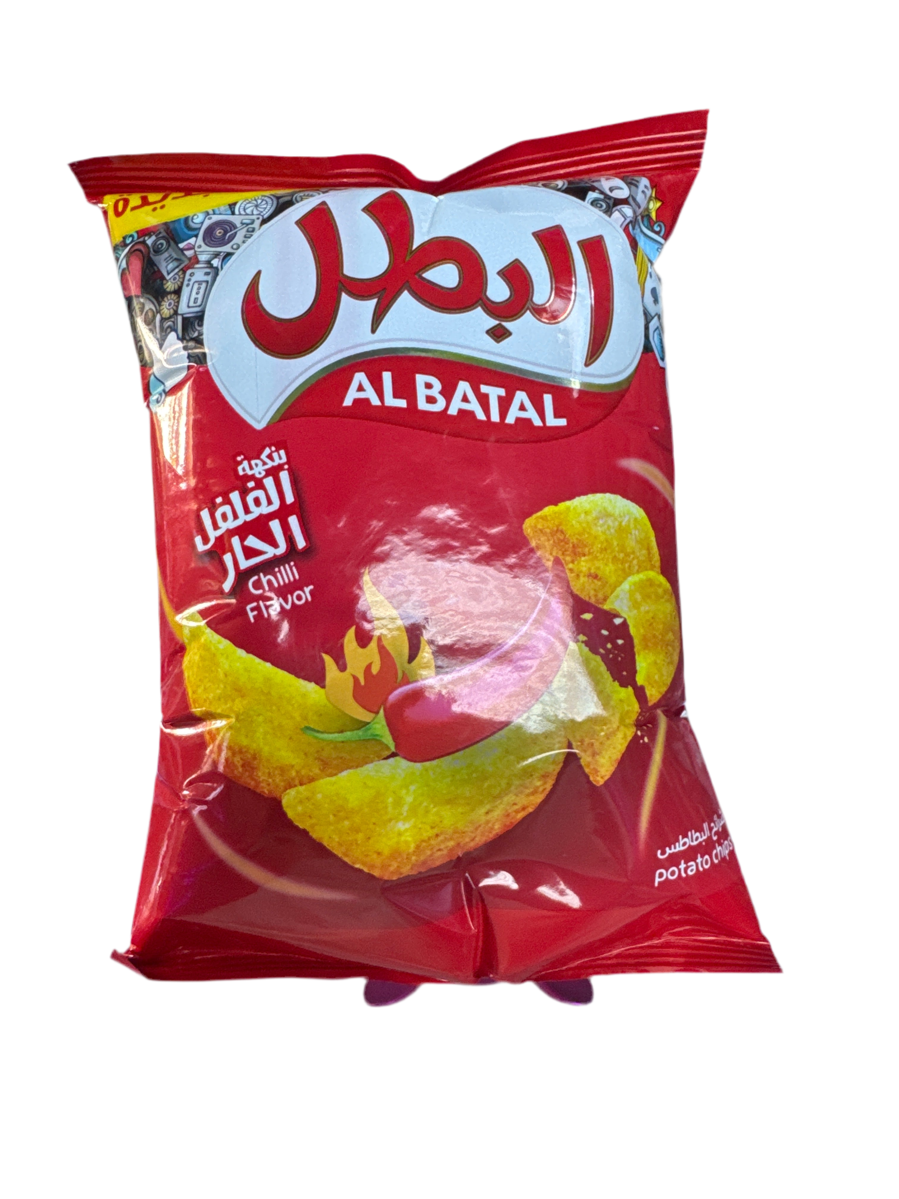 Al Batal Potato Chips - Chili Flavor