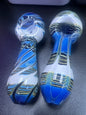 Blue and White Hand Pipe