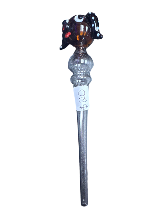 Glass Straw Dog Design