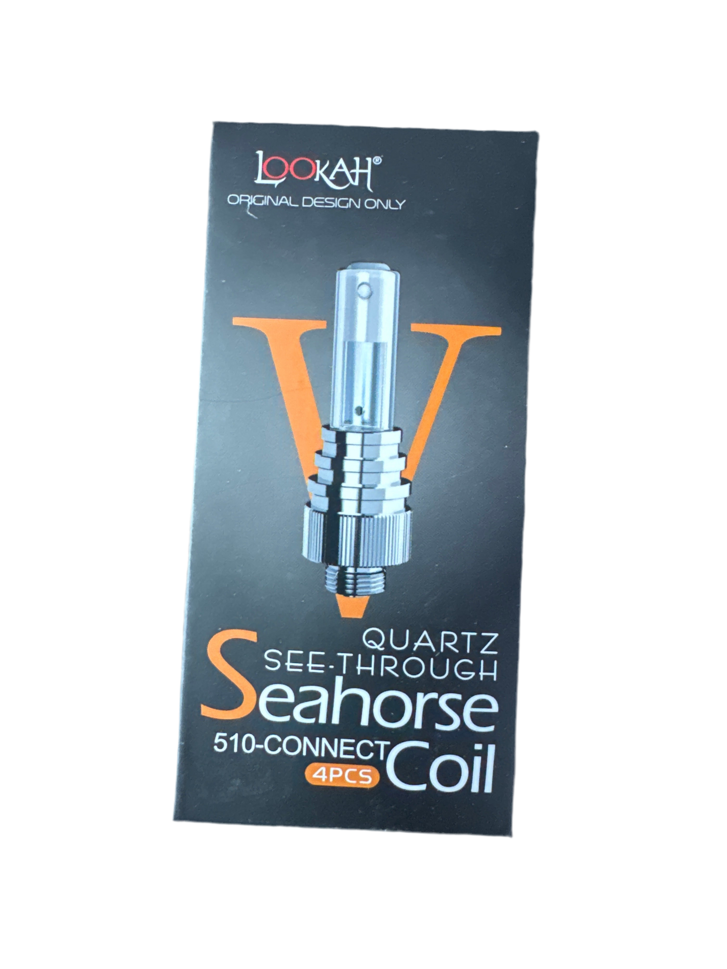 Lookah Quartz See-Through Seahorse 510-Connect Coil 4pcs