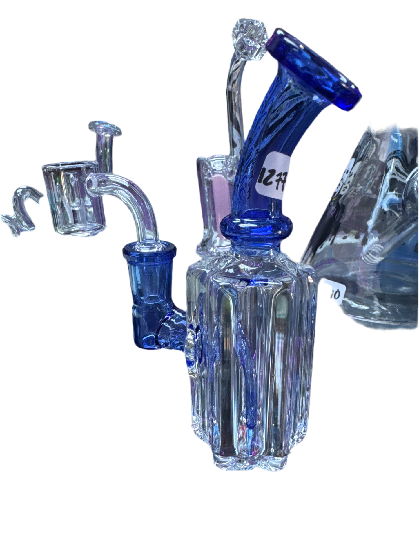 Small Encore Water Rig (Blue Decal Accents)