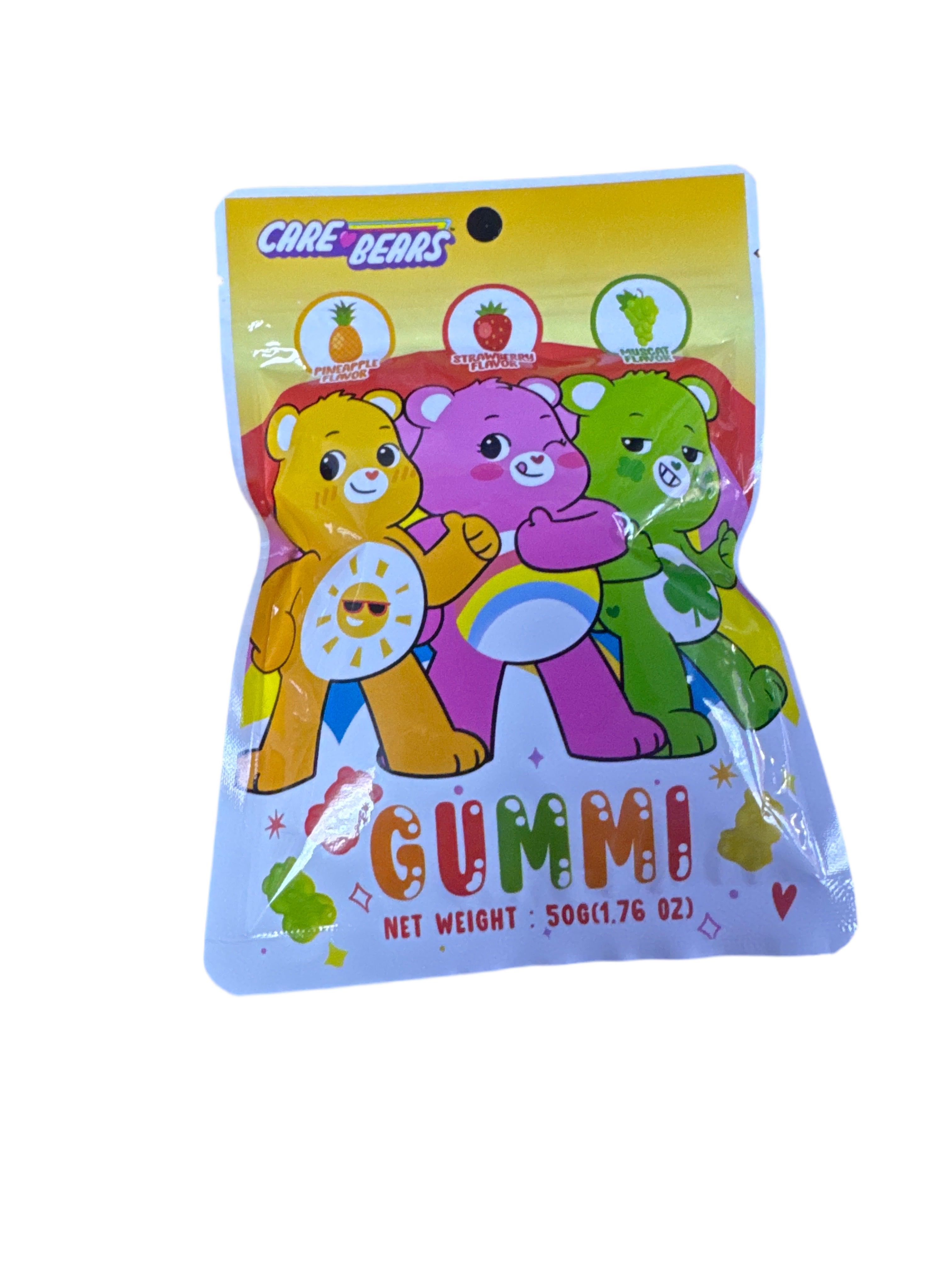 Care Bears Gummi Pineapple/Strawberry/Muscat