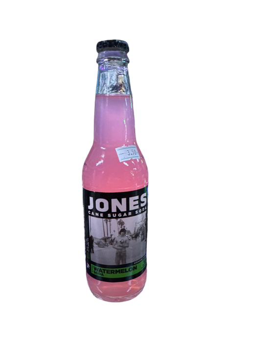 Jones Cane Sugar Soda (Watermelon) American