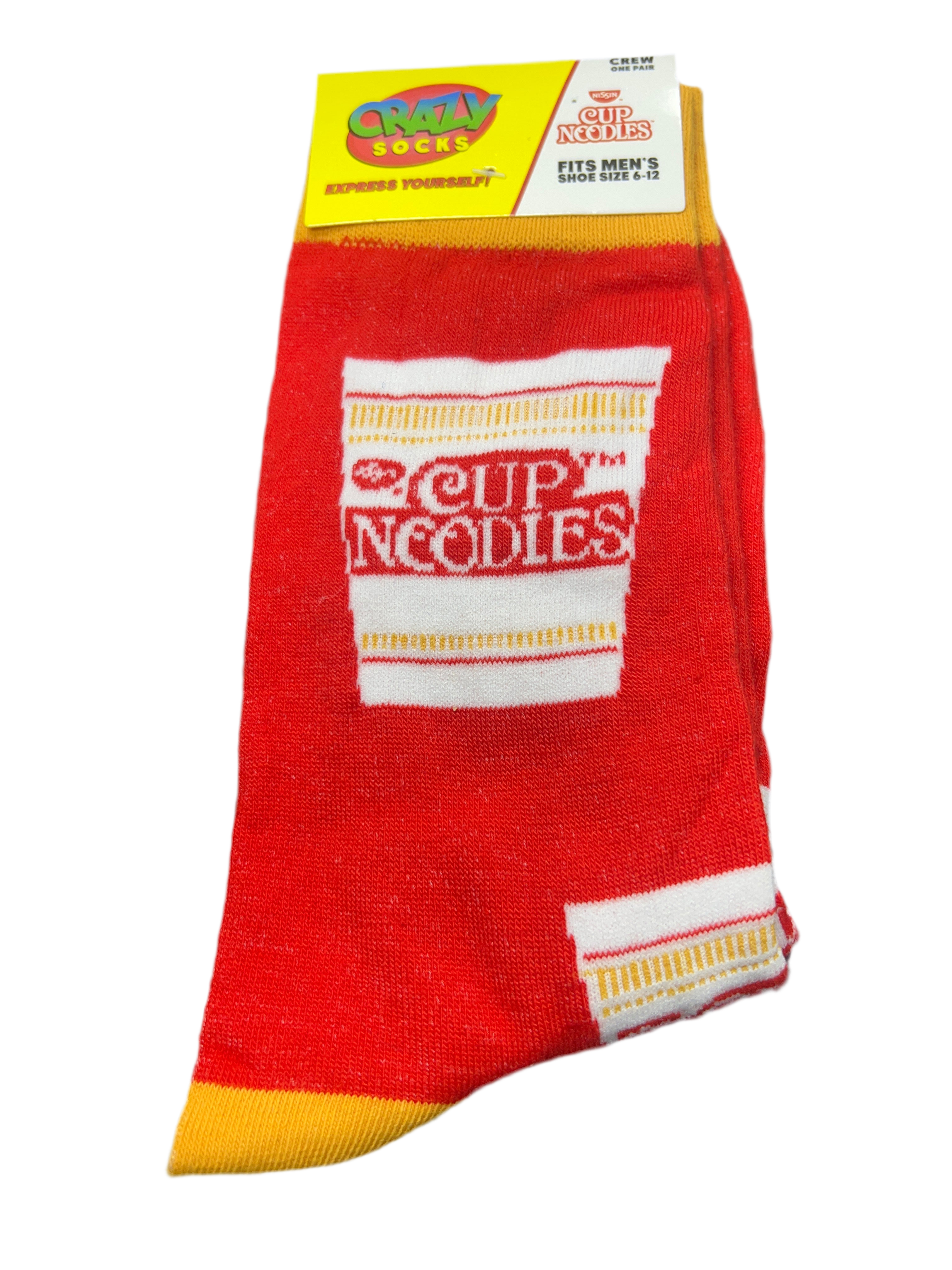 Crazy Socks - Cup Noodles