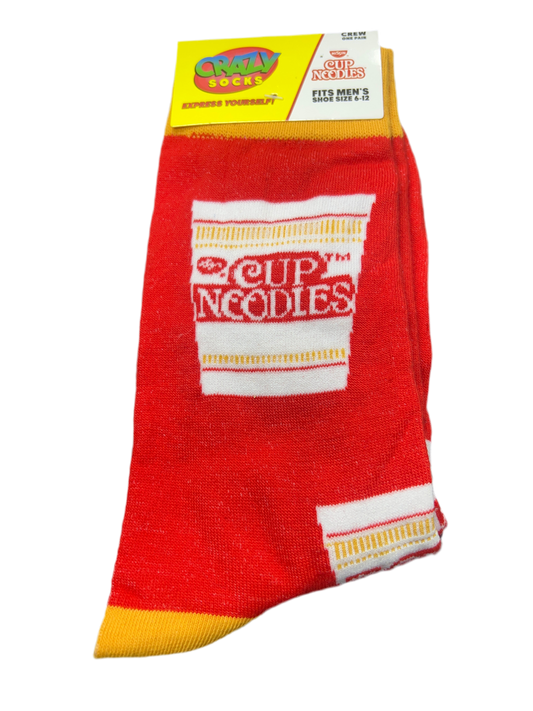 Crazy Socks - Cup Noodles