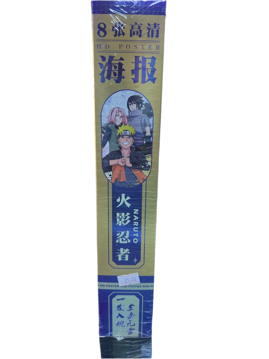 Naruto HD posters (8 pack)