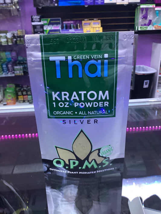Green Vein Thai Kratom 1oz Powder