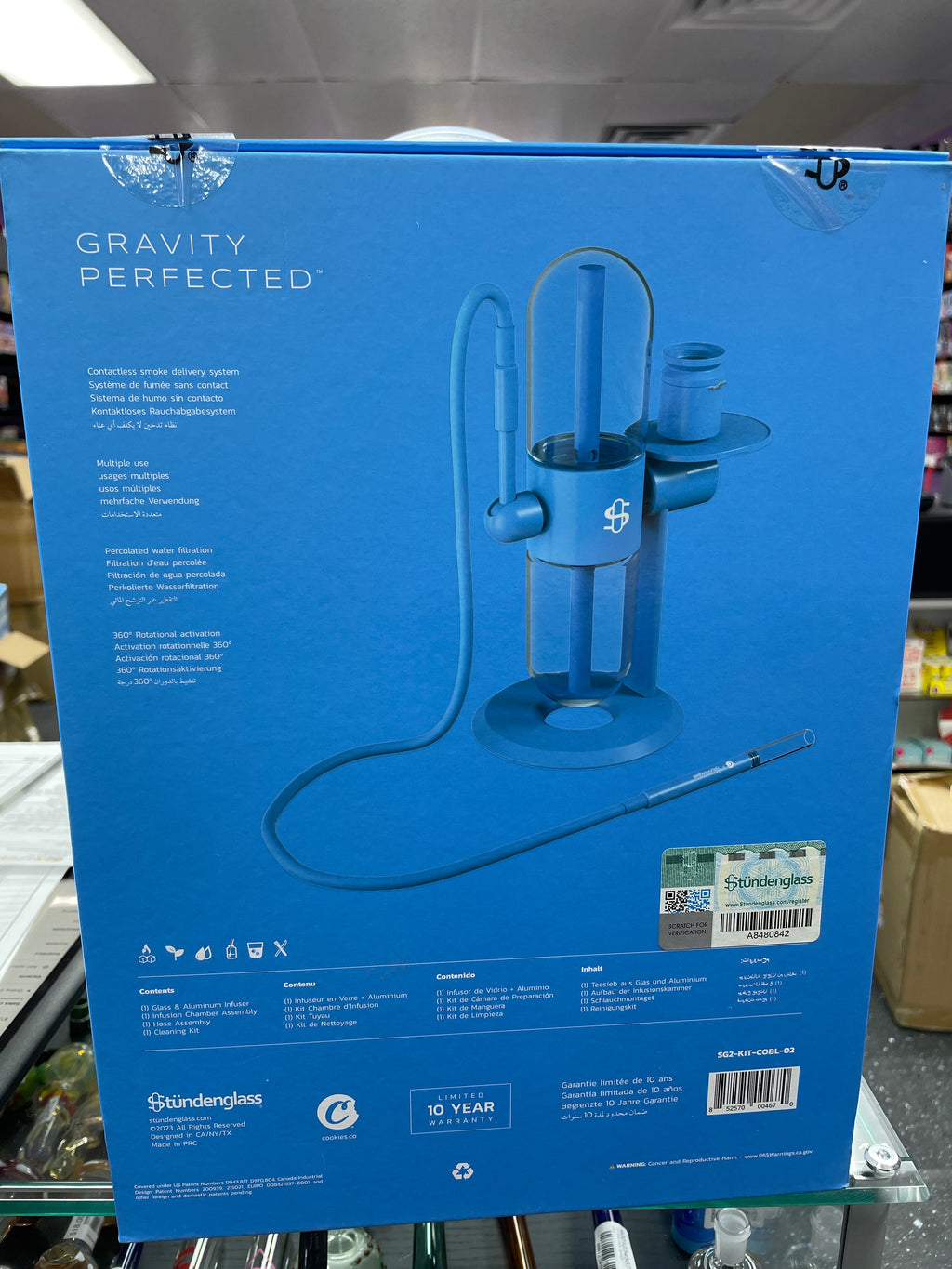 Cookies x Stündenglass Gravity Infuser