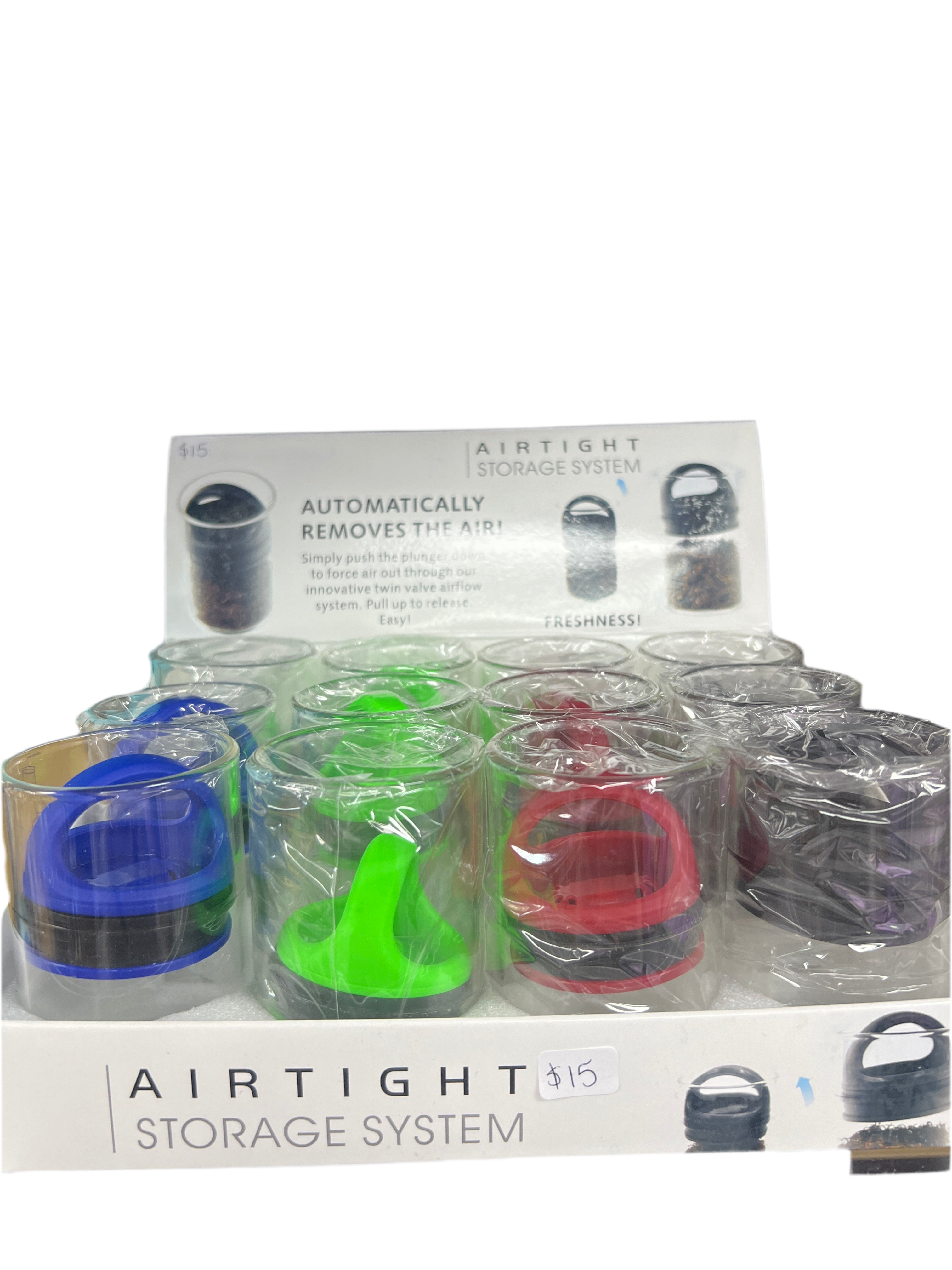 Air Tight Storage System - Air Tight Stash Jars