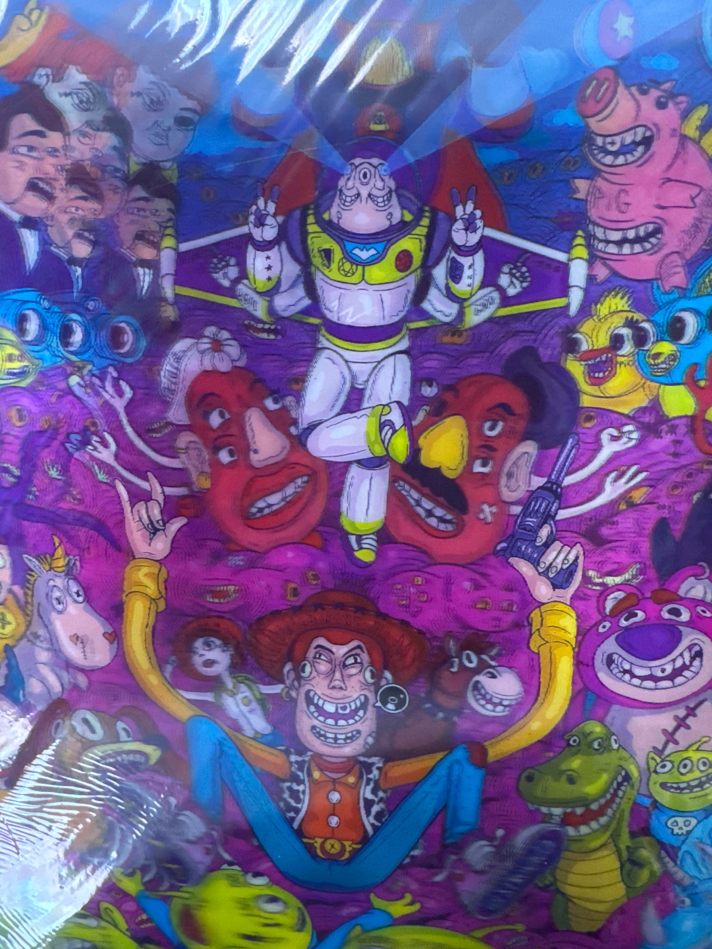 3D Lenticular Art - Toy Story