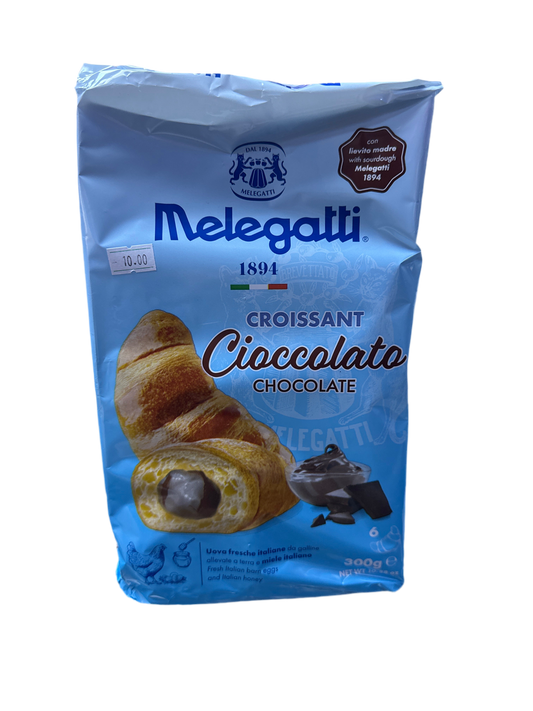 Melegatti Croissant Cioccolato (Chocolate, 6pk)