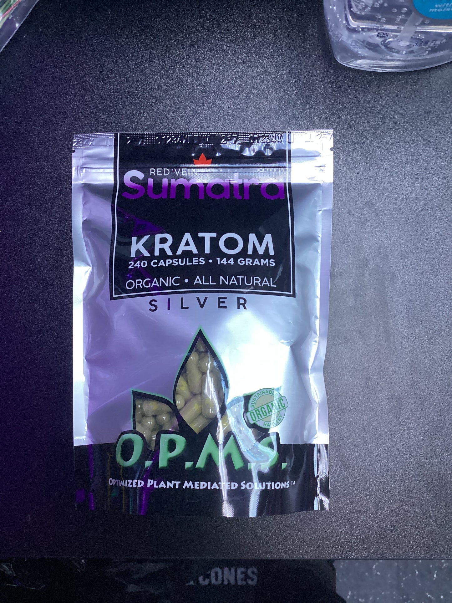 Red Vein Sumatra Kratom 240 Capsules 144 Grams