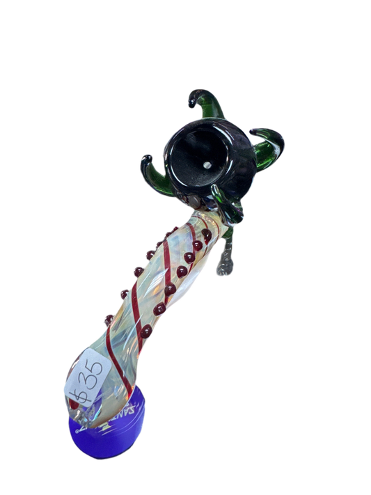 Hand Pipe With 4 Spike Bowl and Design