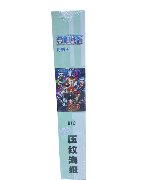One piece - 8 pack posters